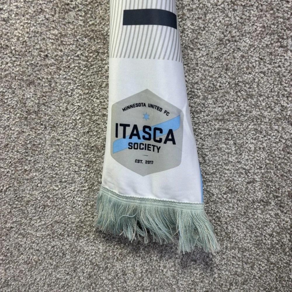 Minnesota United FC Scarf Mens One‎ Size Multi Color MLS Soccer Itasca Society